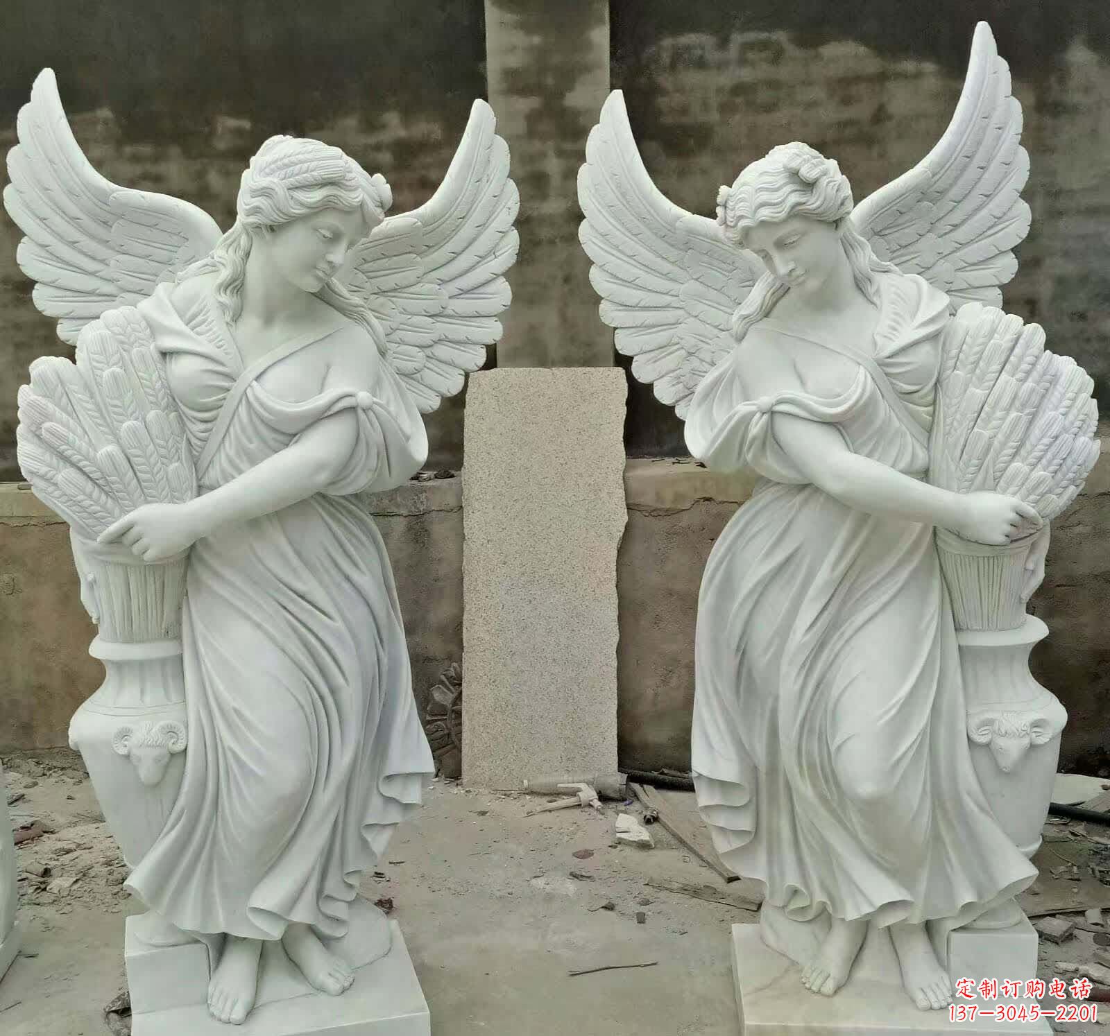 烟台汉白玉女神雕塑
