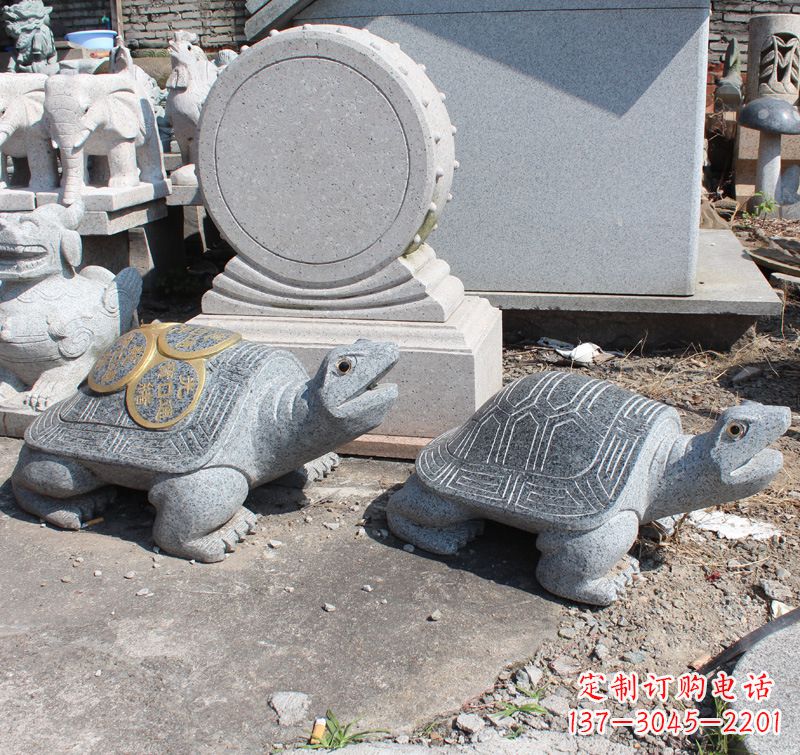 烟台汉白玉石雕刻乌龟