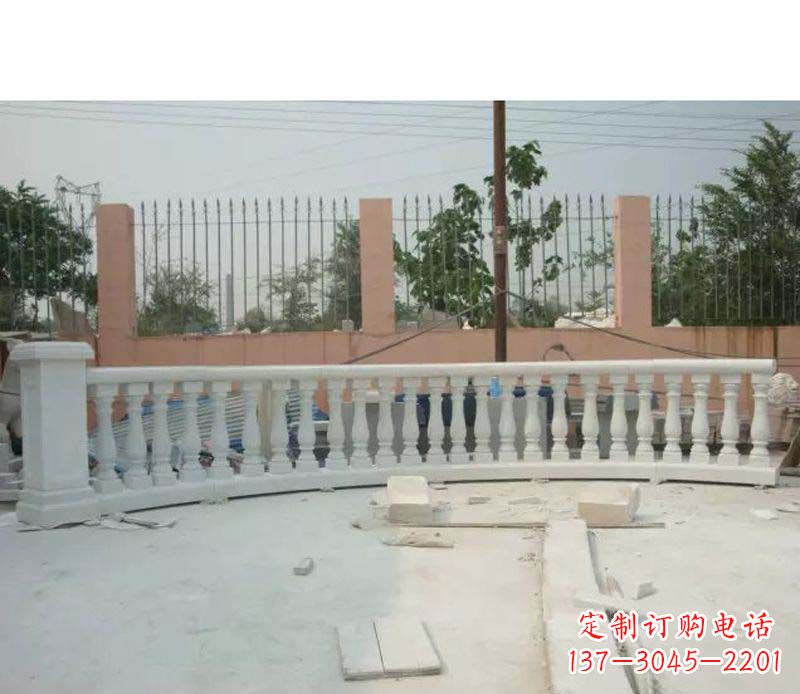 烟台汉白玉石栏杆雕塑