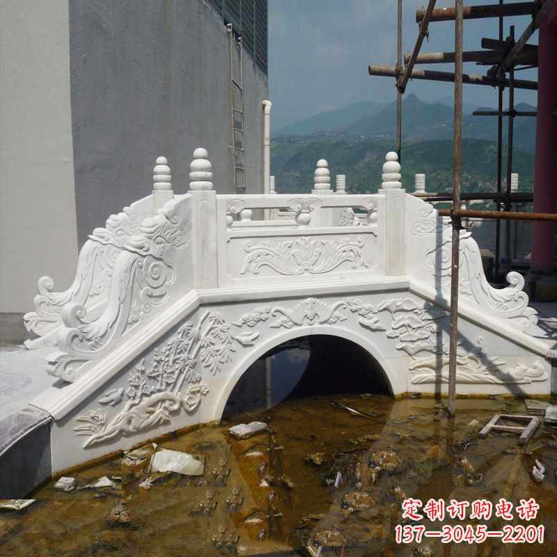 烟台汉白玉庭院石桥