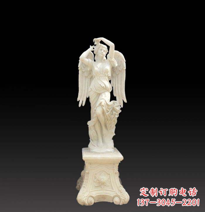 烟台天使石雕摆件,为您提供典雅之美