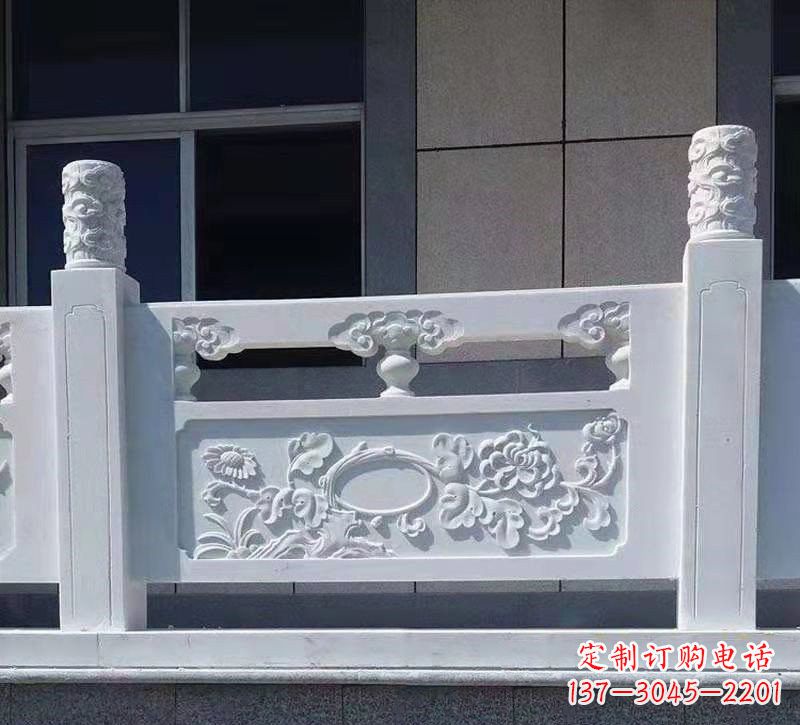 烟台汉白玉走廊栏板雕塑