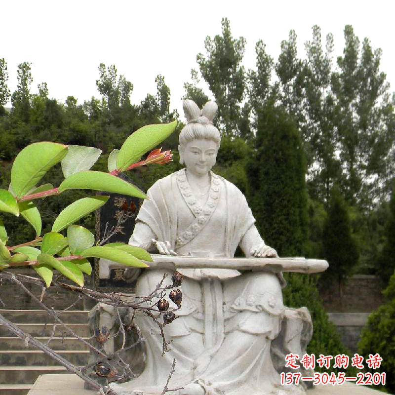 烟台蔡文姬石雕,见证历史美女蔡文姬的魅力