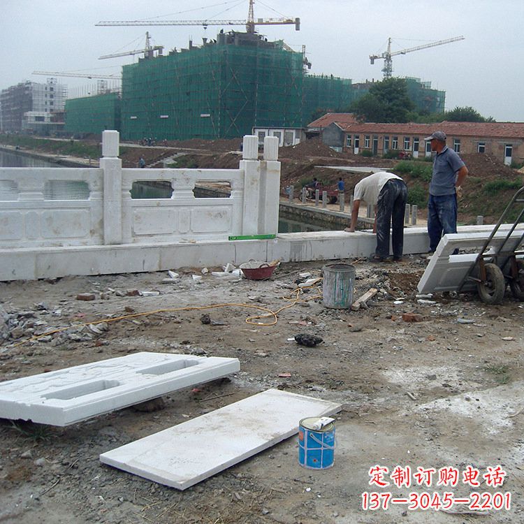 烟台河道石栏杆雕塑-做出精美的石景艺术