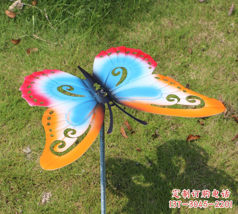 烟台红橙蓝不锈钢蝴蝶插件