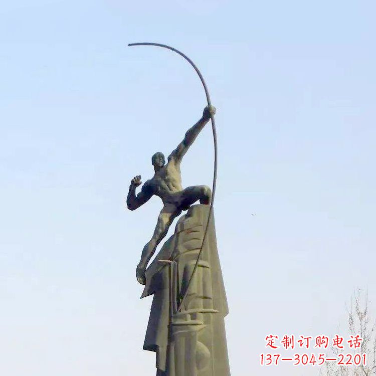 烟台后羿景观雕塑