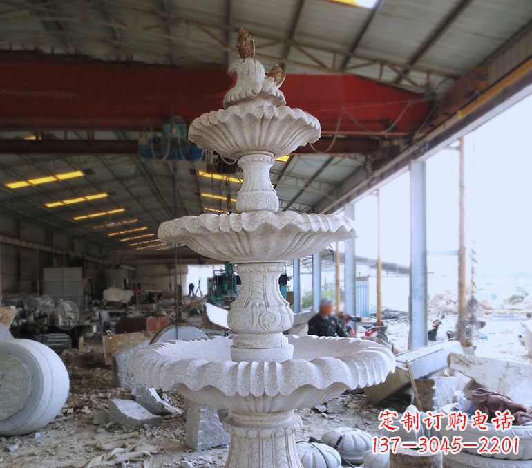 烟台引领潮流的高端户外石雕喷泉