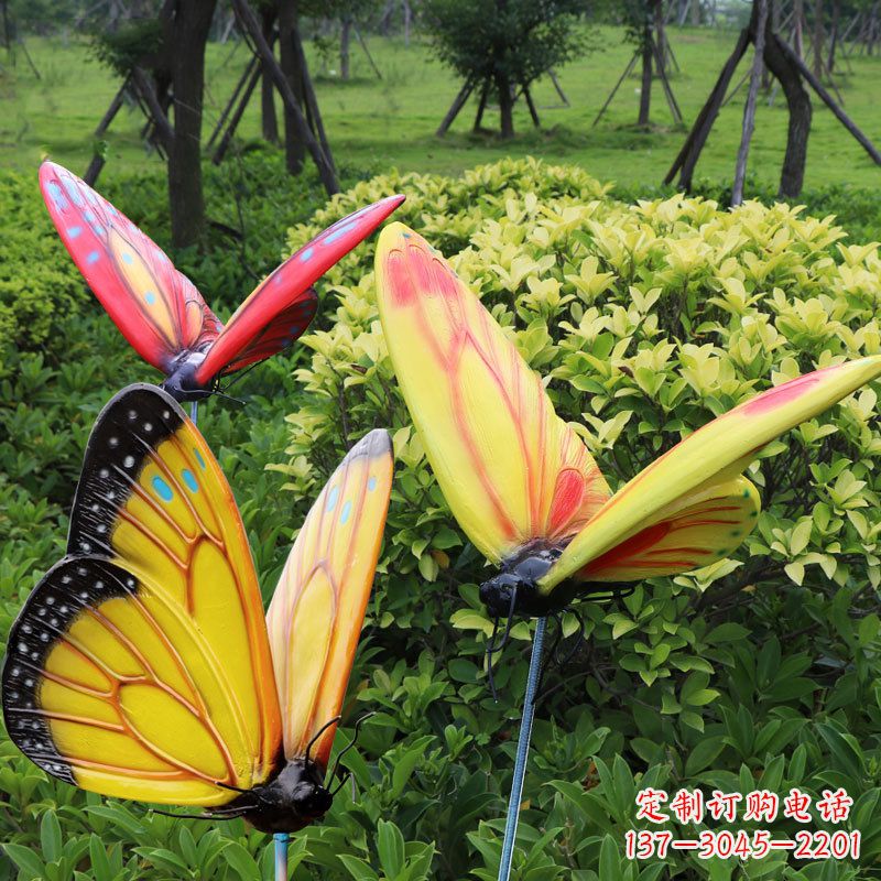 烟台来自中领雕塑的时尚与自然完美结合的蝴蝶雕塑