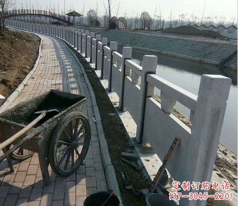 烟台精美大理石栏杆石雕