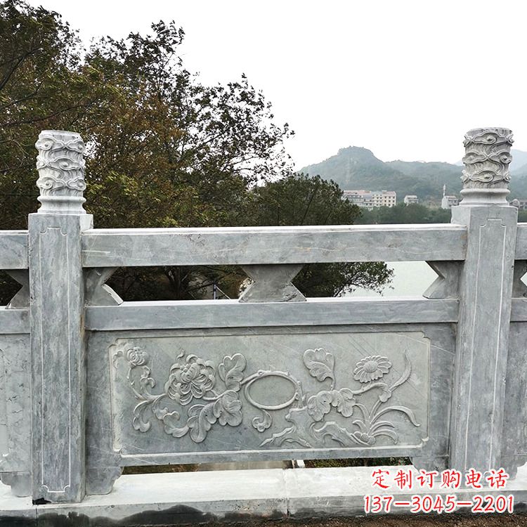 烟台花岗岩石雕栏板,美轮美奂
