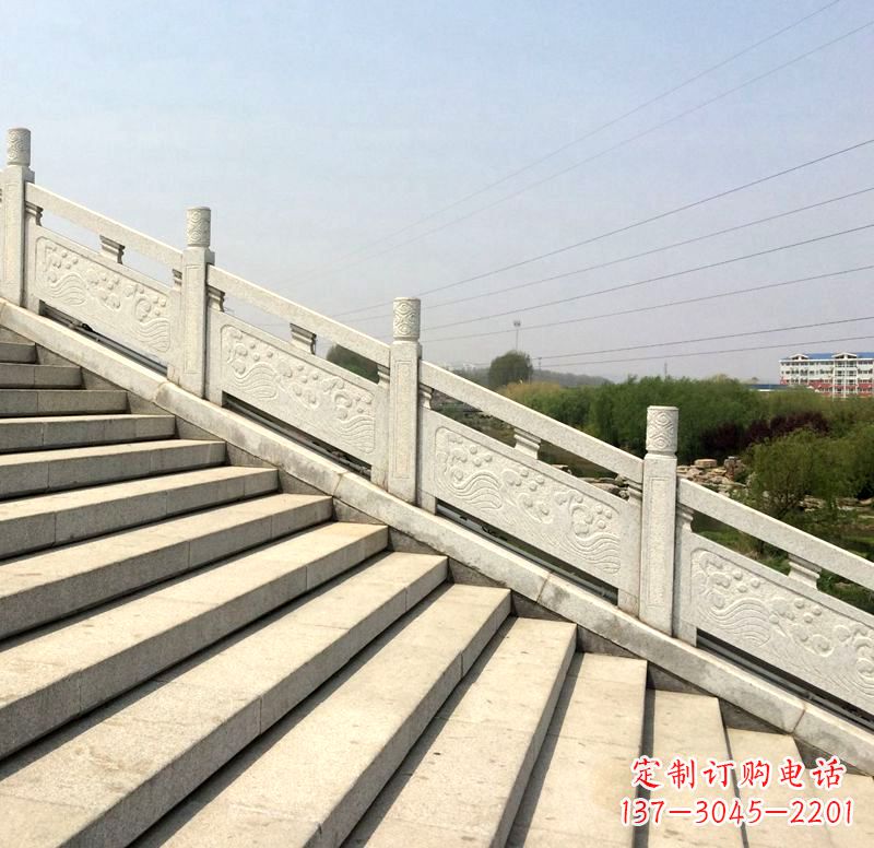 烟台欣赏自然之美,定制花岗岩石栏杆雕塑