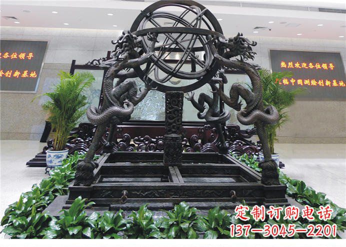 烟台浑天仪古铜雕:将古雅气息带入家居