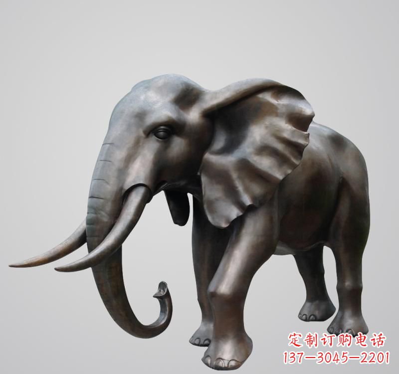 烟台神秘古典,欣赏大象雕塑