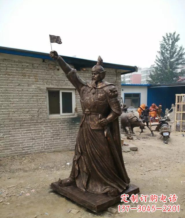 烟台 大中领雕塑专业打造精美的将军系列铜雕…