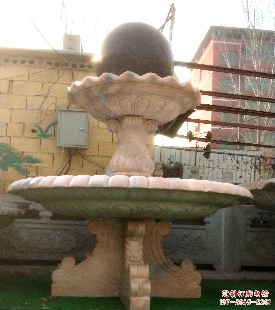 烟台中领雕塑的风水球雕塑是一种独特的雕塑,其…