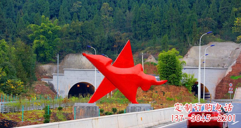 烟台不锈钢五角星雕塑——把美好变成珍藏