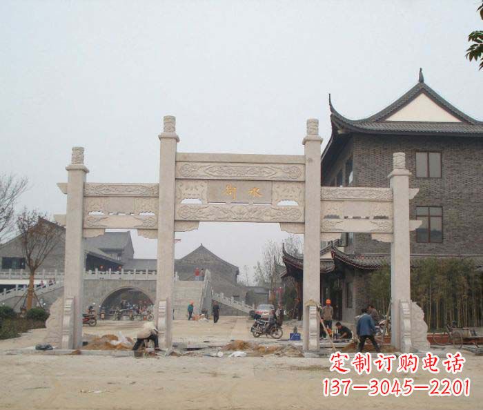 烟台石雕牌楼,让您的城市充满活力!