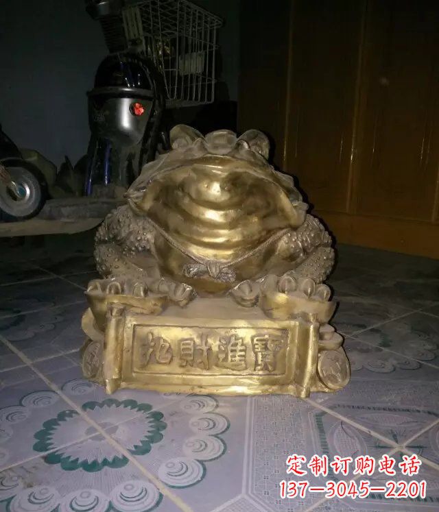 烟台精致细腻的动物铜雕塑