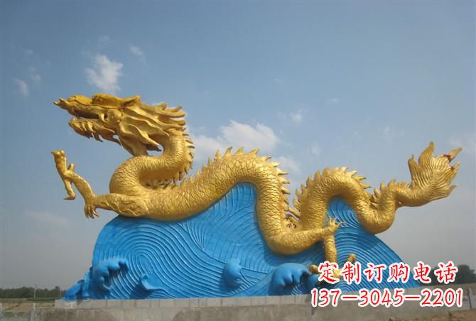 烟台金雕之王——中领雕塑龙雕塑