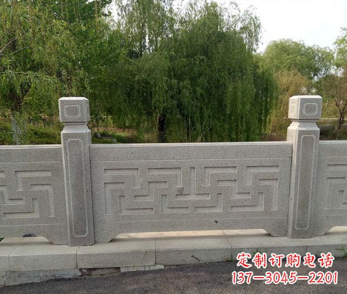 烟台中领雕塑|专业创意石雕栏板