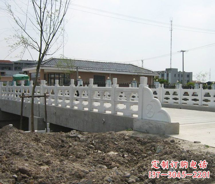 烟台中领雕塑的精美大理石栏板雕塑