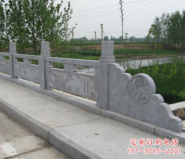 烟台中领雕塑-展示景区石栏板雕塑