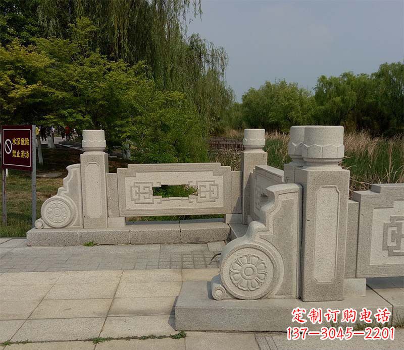 烟台大理石栏板石雕,精美绝伦
