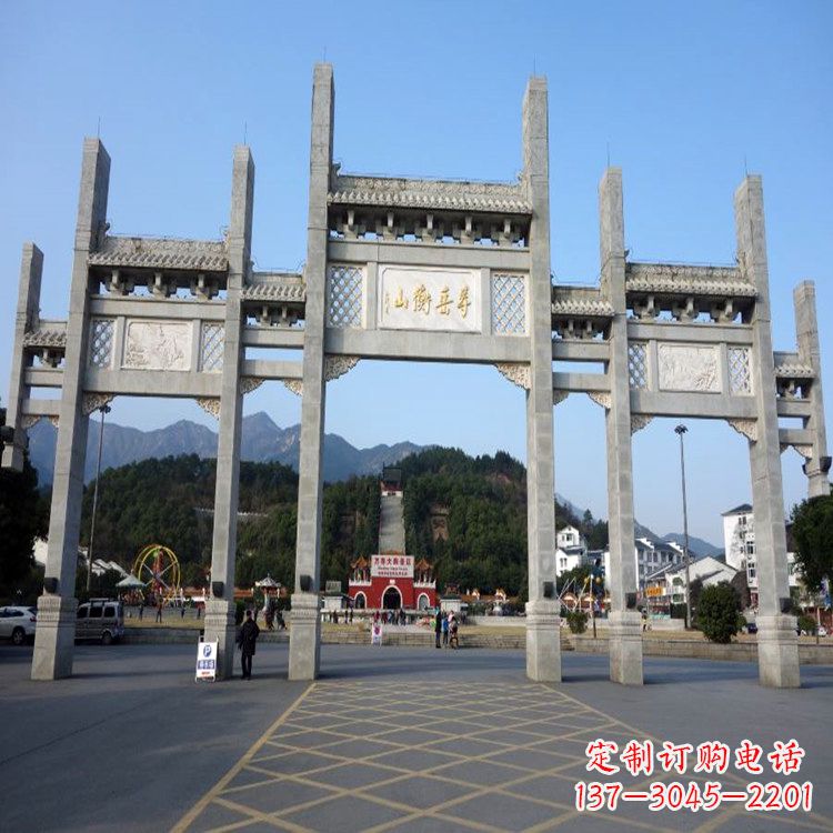 烟台牌坊石雕塑——精美、耐久、特色