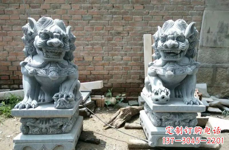 烟台中领雕塑狮子雕塑,让您的空间格外有神韵
