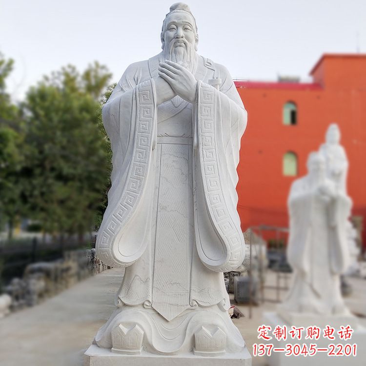 烟台中领雕塑精心打造的精美孔子雕塑,为您打造…