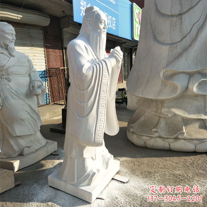烟台孔子头像雕塑