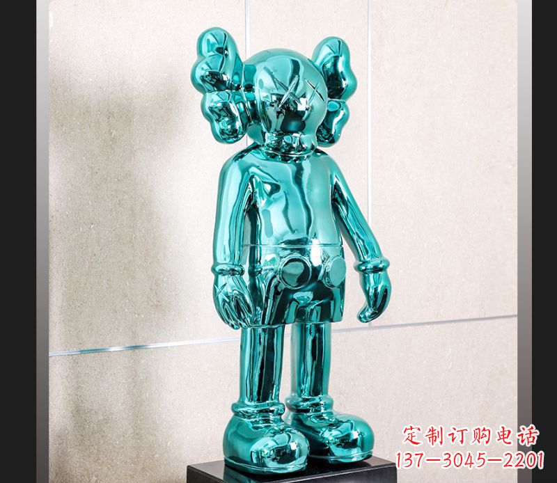 烟台中领雕塑不锈钢机器人雕塑