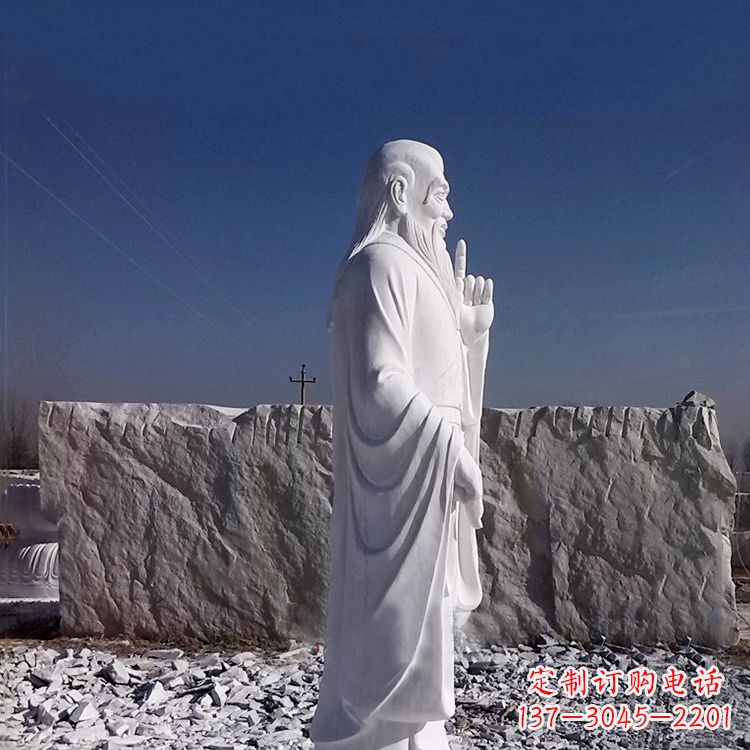 烟台老子出关雕塑