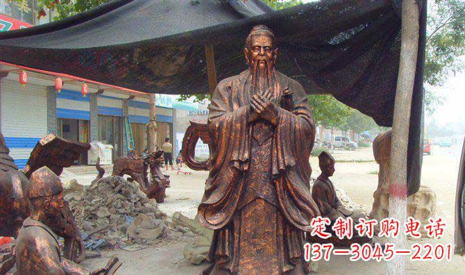烟台庆祝古代大师老子诞辰,尊贵的老子雕塑定制