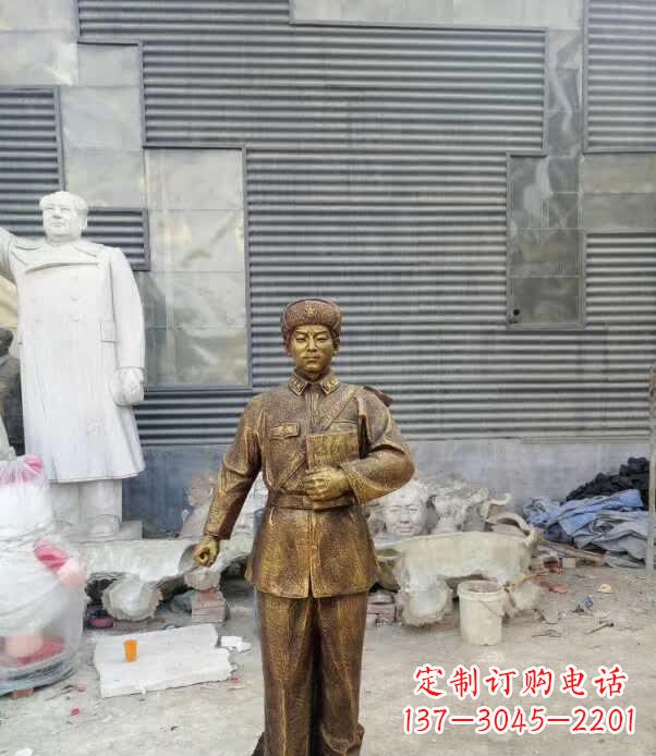 烟台雷锋雕塑,传承志愿精神