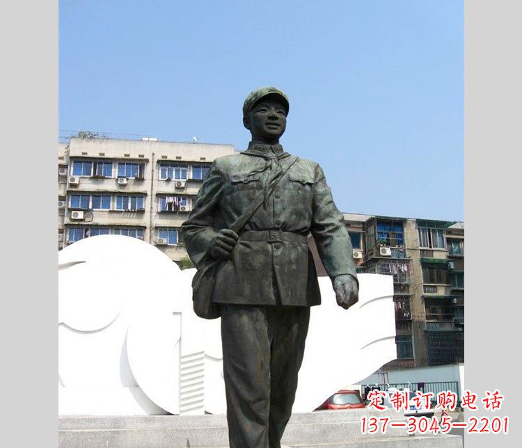 烟台定制雷锋雕塑,体现英雄精神