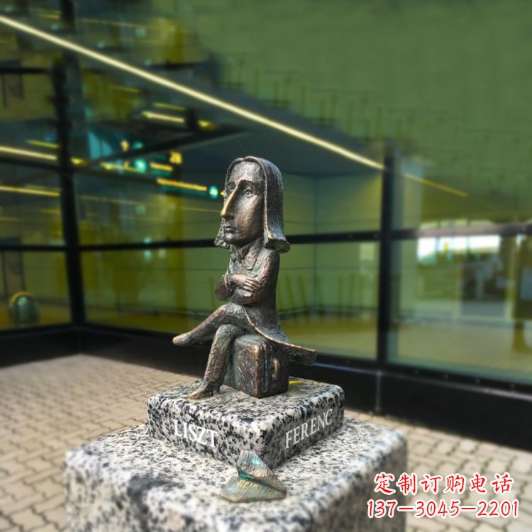 烟台利斯特卡通铜雕塑