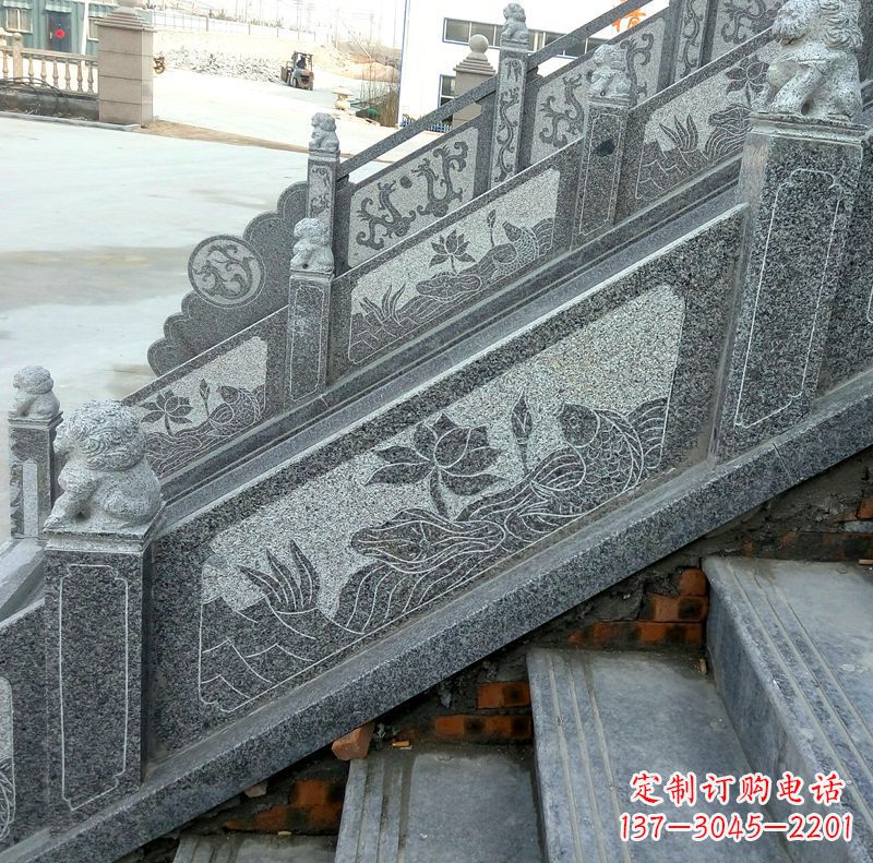 烟台青石栏板雕塑—精湛工艺的完美展示