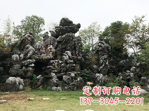 烟台灵璧出品的山水雕塑