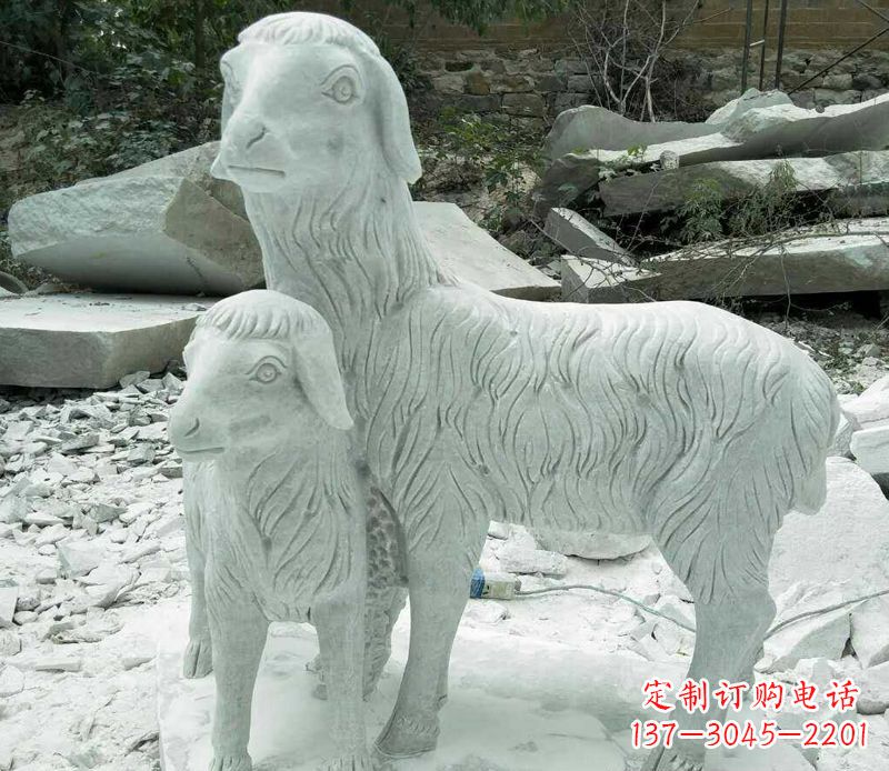 烟台唯美美羚羊雕塑,装饰美化你的家园