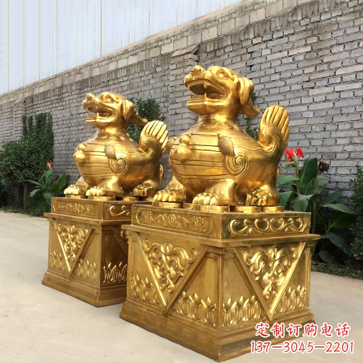 烟台高品质貔貅雕塑,精致外观点缀家居