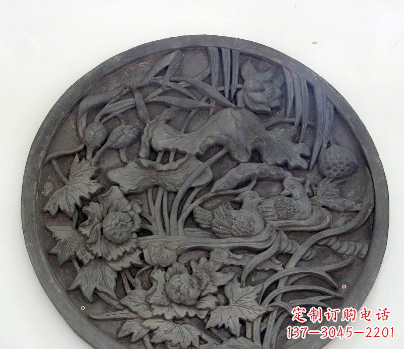 烟台镂空鸳鸯雕塑,完美融合爱情与艺术