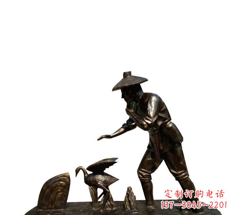 烟台精湛工艺,精致鸬鹚雕塑