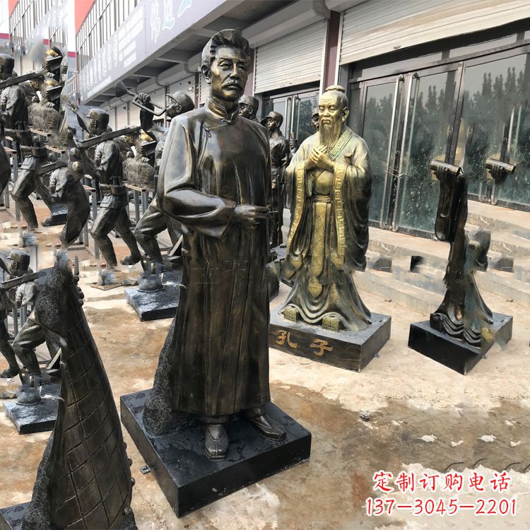 烟台打造经典鲁迅雕塑,传承文化精神