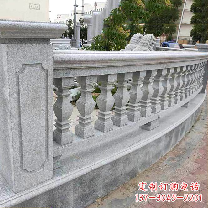 烟台新款现代化麻石栏杆雕塑,为您的空间提供独特装饰