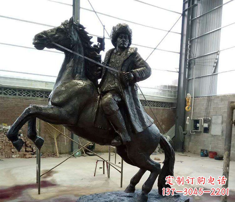 烟台马动物铸铜广场铜雕摆件