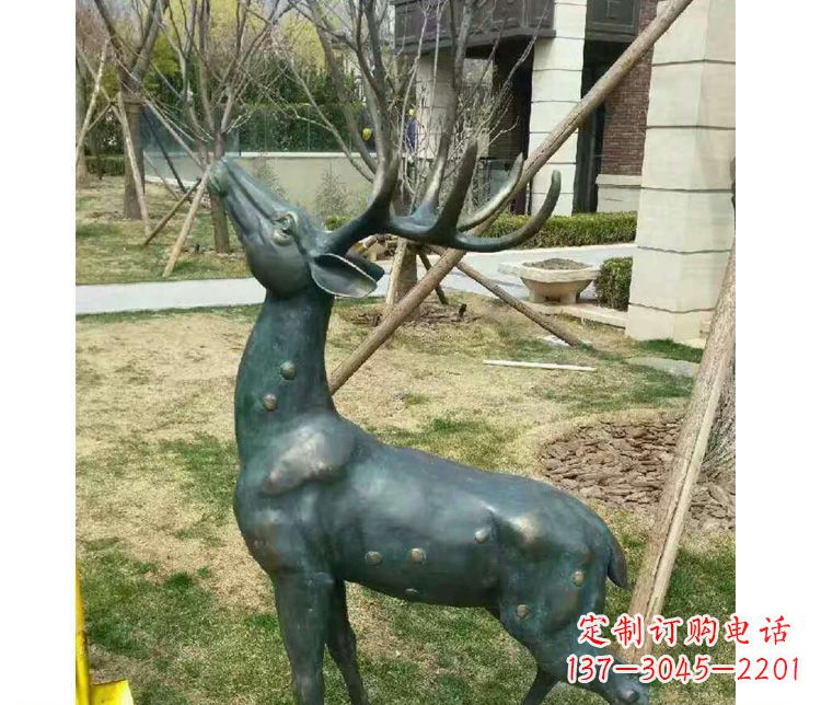 烟台梅花鹿雕塑——把大自然的魅力带入你的家