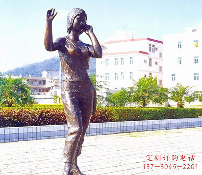 烟台美女雕塑——一种经典的室外观赏雕塑