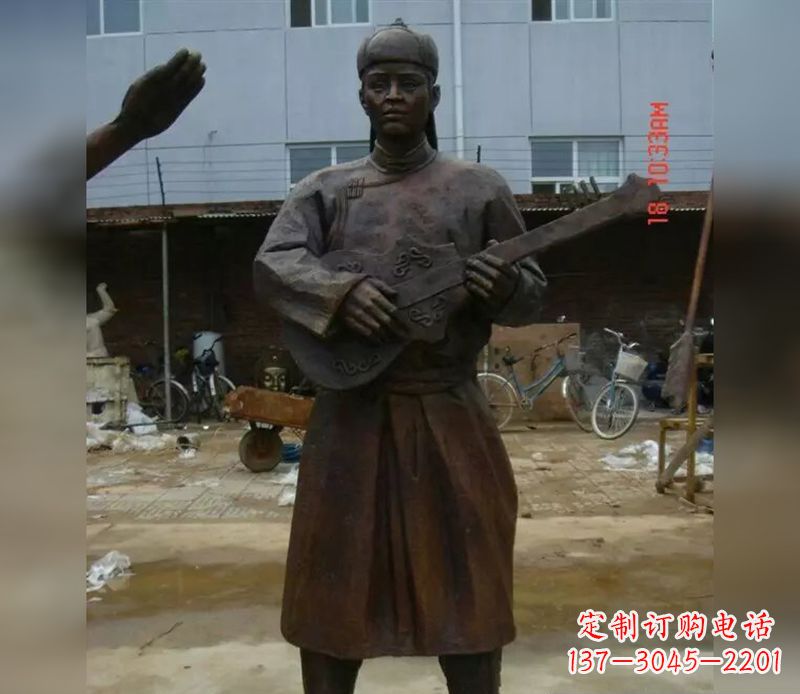 烟台传承蒙古族传统,让男人雕塑回到公园