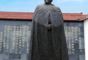 烟台精美手工雕刻林则徐铜雕像